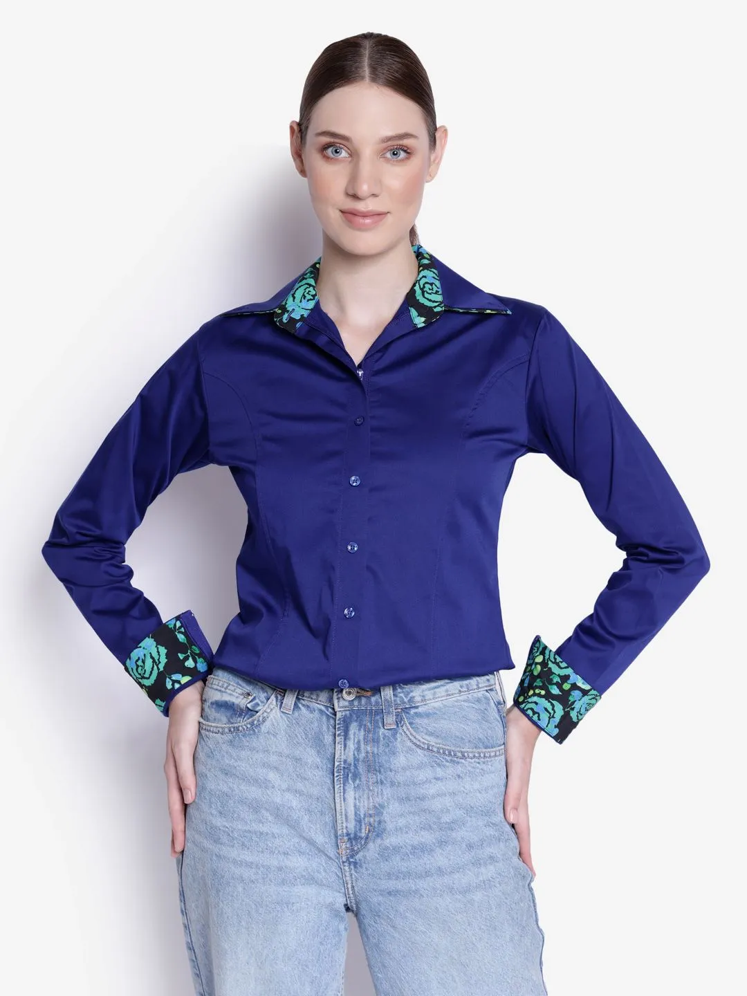 TuffRider Ladies ADEY Double Collar Shirt
