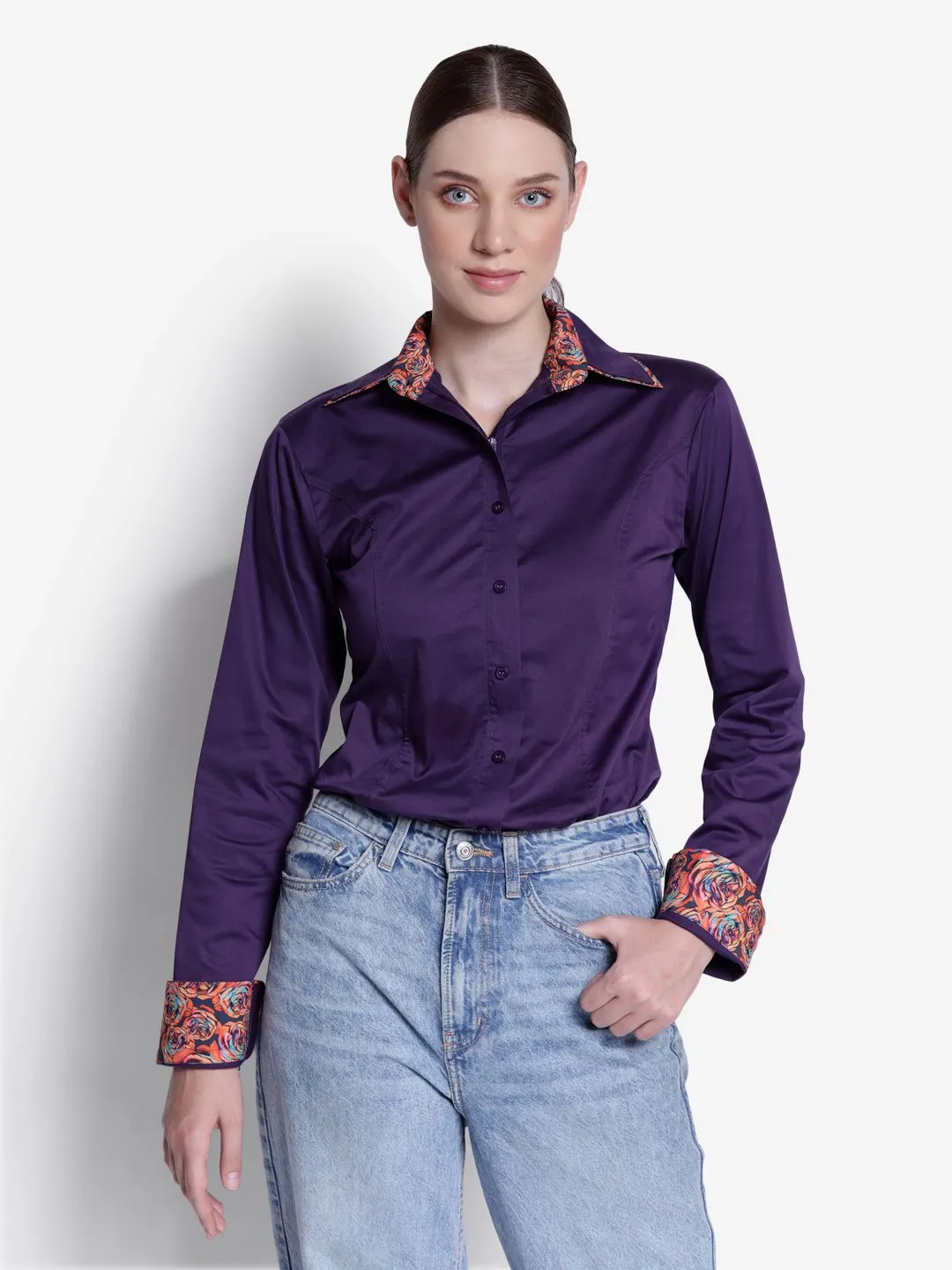 TuffRider Ladies ADEY Double Collar Shirt