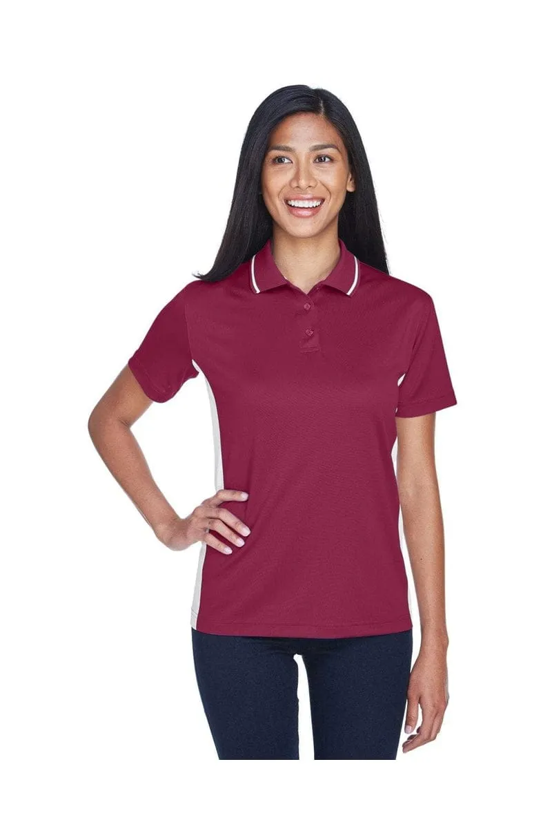 UltraClub 8406L: Ladies' Cool & Dry Sport Two-Tone Polo