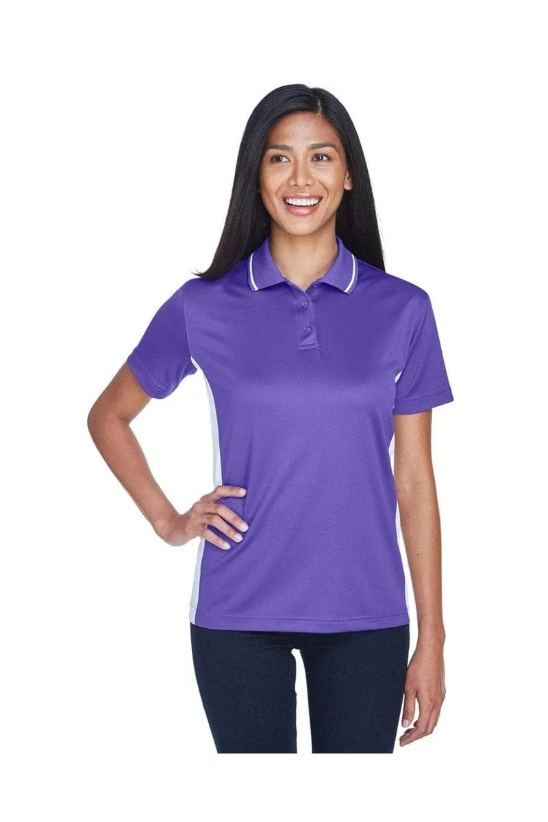 UltraClub 8406L: Ladies' Cool & Dry Sport Two-Tone Polo