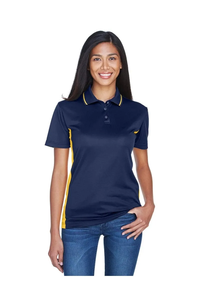UltraClub 8406L: Ladies' Cool & Dry Sport Two-Tone Polo