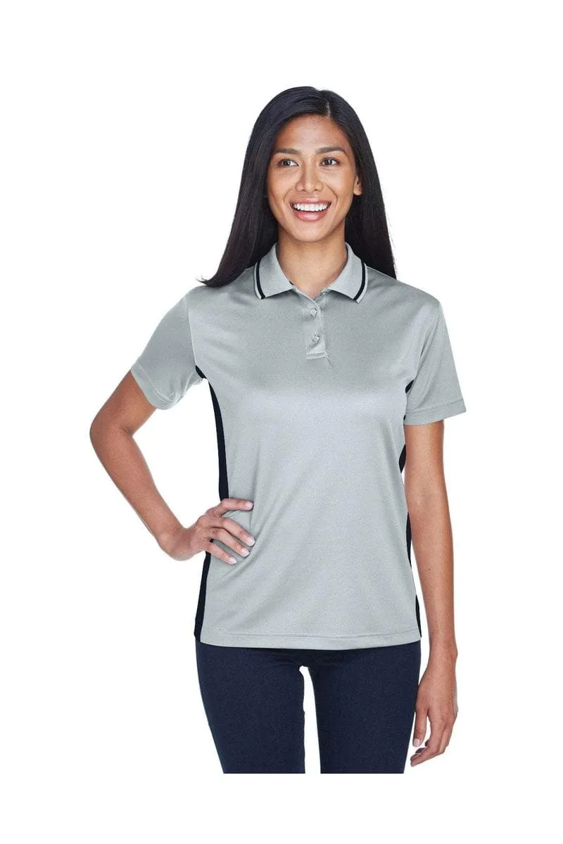 UltraClub 8406L: Ladies' Cool & Dry Sport Two-Tone Polo
