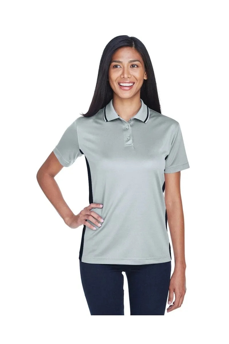 UltraClub 8406L: Ladies' Cool & Dry Sport Two-Tone Polo