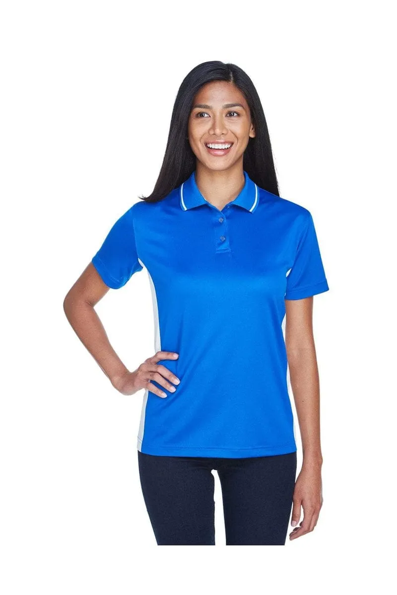 UltraClub 8406L: Ladies' Cool & Dry Sport Two-Tone Polo