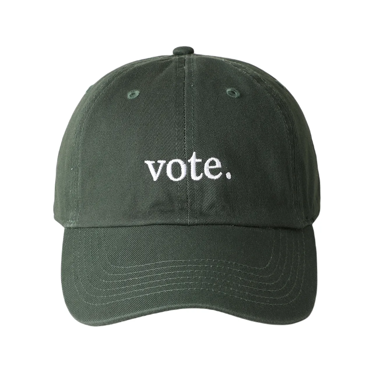 Vote Baseball Embroidered Hat - Adult