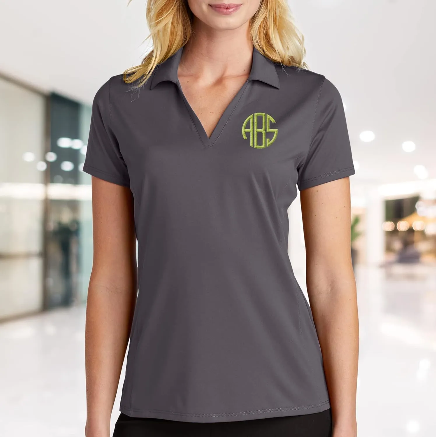 Womens Custom Polo Shirt Personalized Embroidered Sport Polo Shirt for Ladies