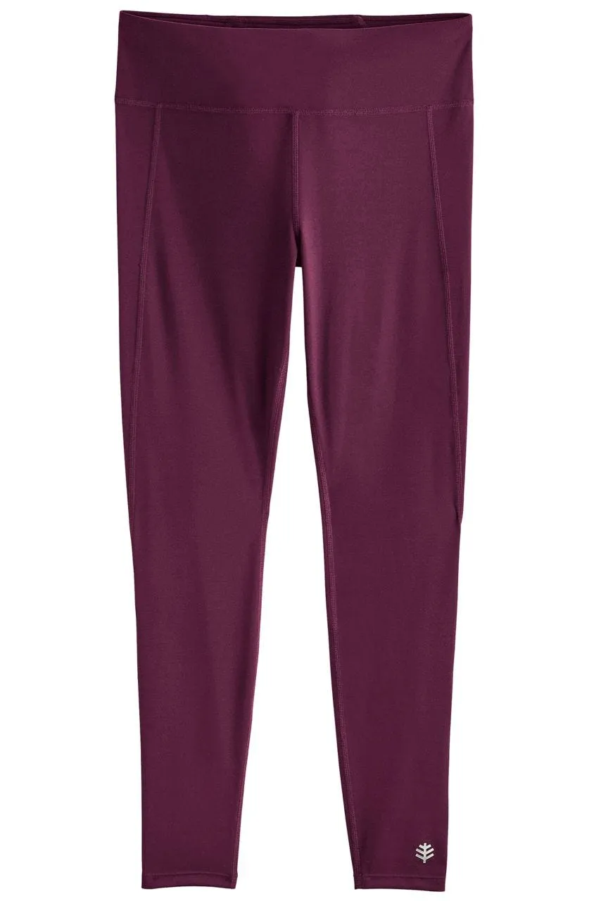 Women's High-Rise Asana Yoga Leggings  |  Plum