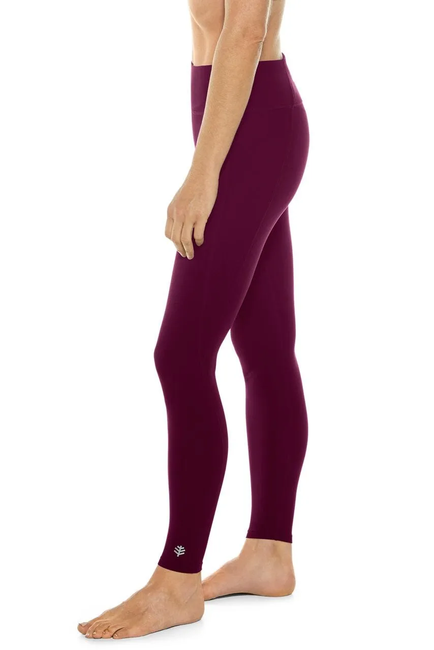 Women's High-Rise Asana Yoga Leggings  |  Plum